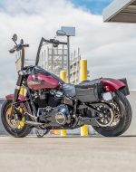 18L - Patriot Medium Throw Over Saddlebags for Harley Softail Slim FLSL - Image 3