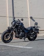 10L - Patriot Small Honda Rebel 300 Throw Over Saddlebags - Image 3