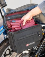 10L - Patriot Small Throw Over Saddlebags for Harley Dyna Super Glide Custom FXDC/I - Image 6