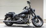 10L - Patriot Small Motorcycle Throw Over Saddlebags for Harley Softail Slim FLS - Image 2