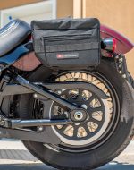 10L - Patriot Small Throw Over Saddlebags for Harley Softail Slim FLSL - Image 4