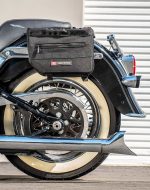 10L - Patriot Small Motorcycle Throw Over Saddlebags for Harley Softail Deluxe FLSTN/I - Image 4