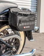 10L - Patriot Small Motorcycle Throw Over Saddlebags for Harley Softail Deluxe FLSTN/I - Image 5