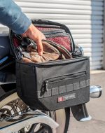 10L - Patriot Small Motorcycle Throw Over Saddlebags for Harley Softail Deluxe FLSTN/I - Image 6