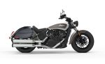 28L - Phantom Large Indian Scout Sixty Painted Motorcycle Hard Saddlebags - Image 2