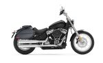 28L - Phantom Large Painted Motorcycle Hard Saddlebags For Harley Softail Standard FXST - Image 2