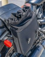 6L - Pony Indian Scout Bobber Leather Motorcycle Solo Bag (Right Only) - Image 6