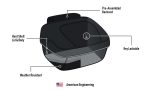 44L - Premium Extra Large Triumph Leather Wrapped Hard Motorcycle Trunk - Image 7