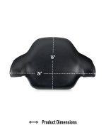 Viking Premium Tour Pack Backrest Pad For Harley Electra Glide - Image 4