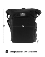 32L - Renegade XL Victory Motorcycle Tail Bag - Image 7
