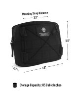 1L - Renegade Royal Enfield Motorcycle Handlebar Bag - Image 7