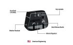 25L - SpiritBlade Large Indian Scout Bobber Leather Motorcycle Saddlebags - Image 11