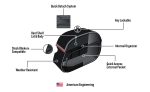 30L - Stealth Quick Mount Saddlebags for Harley Davidson Softail Low Rider FXLR - Image 11