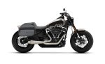 30L - Stealth Quick Mount Large Harley Softail Fat Bob FXFB/S Leather Saddlebags - Image 2