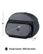 30L - Stealth Quick Mount Saddlebags for Indian Scout Bobber - Image 7