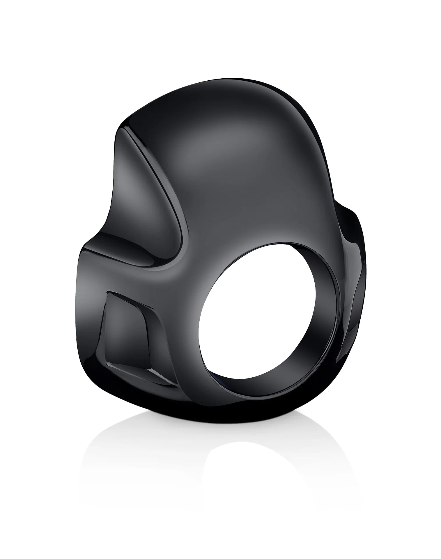 viking-strider-sport-gloss-black-motorcycle-fairing-for-harley-dyna-low-rider-fxdl-hero-image Viking Strider Sport Motorcycle Fairing For Harley Dyna Low Rider FXDL Gloss Black - Image 1