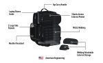 45L - Tactical XL Honda Motorcycle Tail Bag - Image 12