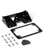 Viking Turn Signal & License Plate Relocation/ Extension Kit For Harley Softail Fat Boy Black