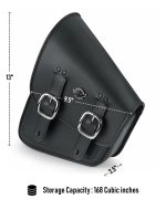 3L - Vintage Motorcycle Swingarm Bag for Harley Softail - Image 4