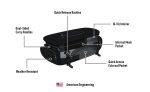 42L - Voyage Elite XL Royal Enfield Motorcycle Sissy Bar Bag - Image 13