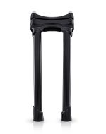 Viking Warlock 12" Pullback Handlebar Risers for Harley Dyna Super Glide FXD/I Gloss Black - Image 6