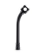 Viking Warlock 12" Pullback Handlebar Risers for Harley Dyna Super Glide FXD/I Gloss Black - Image 7