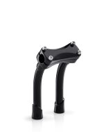 Viking Warlock 8" Pullback Handlebar Risers for Harley Dyna Super Glide Custom FXDC/I Gloss Black
