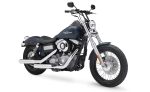 Viking Warlock 10" Handlebar Risers for Harley Dyna Low Rider FXDL/I Gloss Black - Image 2