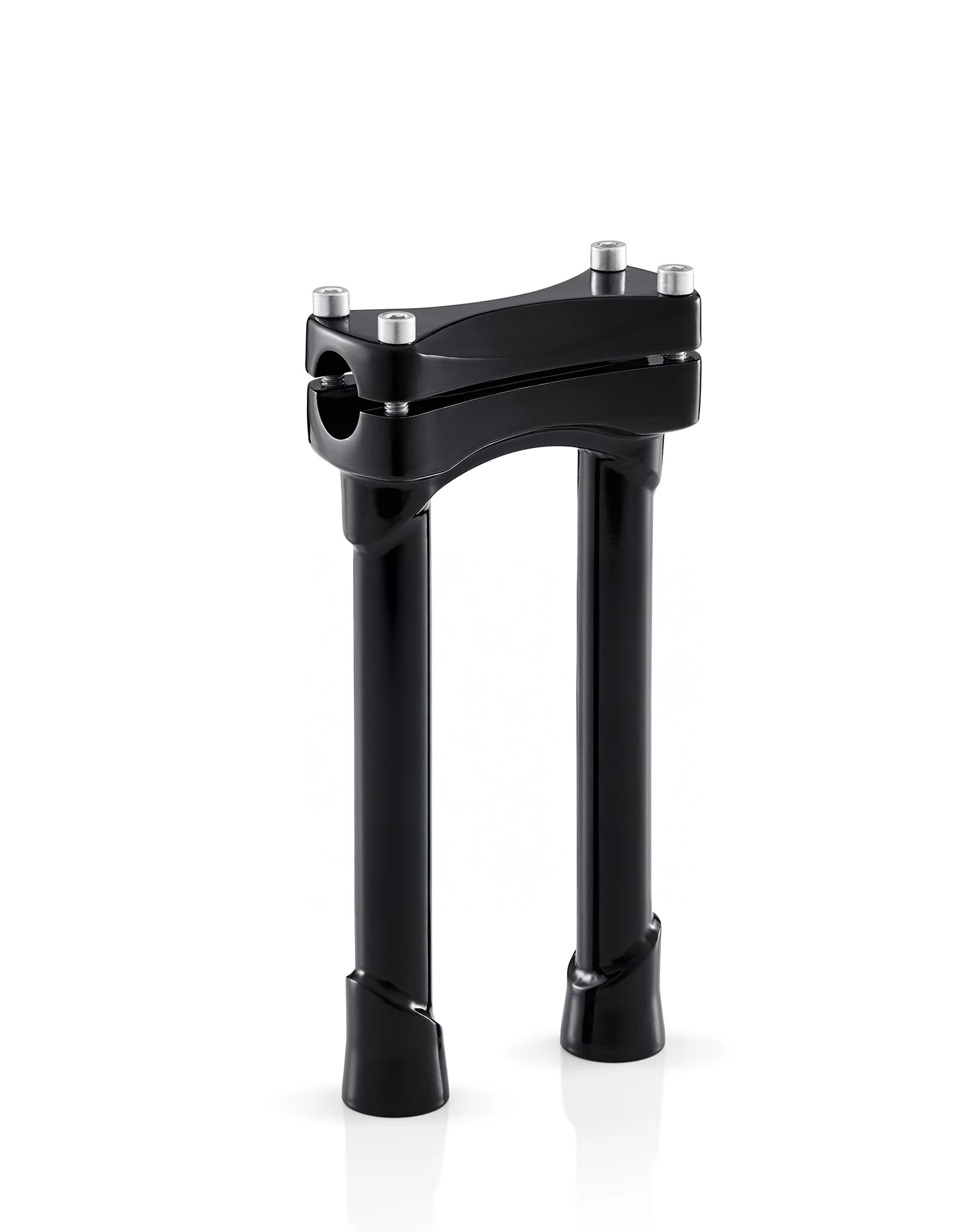 warlock-gloss-black-10-inch-motorcycle-handlebar-risers-for-harley-dyna-super-glide-custom-fxdc-i_2 Viking Warlock 10" Handlebar Risers for Harley Dyna Super Glide Custom FXDC/I Gloss Black - Image 1